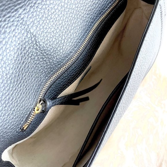 New Altuzarra Ghianda Knot Saddle Bag in Black Leather - Picture 11 of 14